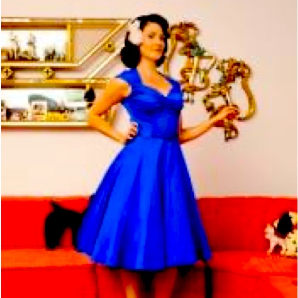 NWT Royal Blue Heidi